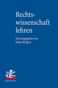 Rechtswissenschaft lehren