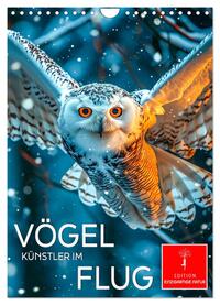 Vögel - Künstler im Flug (Wandkalender 2025 DIN A4 hoch), CALVENDO Monatskalender