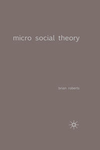 Micro Social Theory