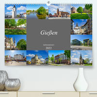 Gießen Impressionen (Premium, hochwertiger DIN A2 Wandkalender 2022, Kunstdruck in Hochglanz)