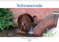 Schwanewede in den 4 Jahreszeiten (Wandkalender 2021 DIN A3 quer)