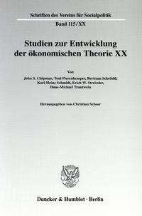 Die Ältere Historische Schule: Wirtschaftstheoretische Beiträge und wirtschaftspolitische Vorstellungen.