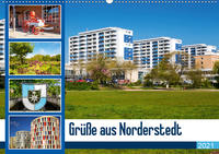 Grüße aus Norderstedt (Wandkalender 2021 DIN A2 quer)