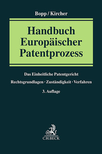 Handbuch Europäischer Patentprozess