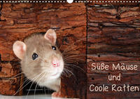 Süße Mäuse und Coole Ratten (Wandkalender 2021 DIN A3 quer)