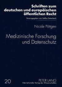 Medizinische Forschung und Datenschutz