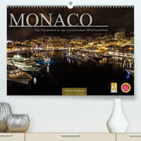 Monaco - Das Fürstentum an der französischen Mittelmeerküste (Premium, hochwertiger DIN A2 Wandkalender 2022, Kunstdruck in Hochglanz)