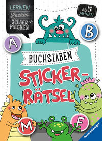 Buchstaben-Sticker-Rätsel ab 5 Jahren