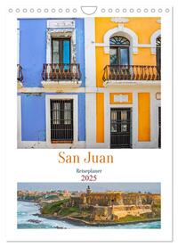 San Juan - Reiseplaner (Wandkalender 2025 DIN A4 hoch), CALVENDO Monatskalender