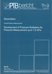 Development of Pressure Mulipliers for Pressure Measurment up to 1.6 GPa