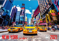 New York in Colors 2021 (Wandkalender 2021 DIN A2 quer)