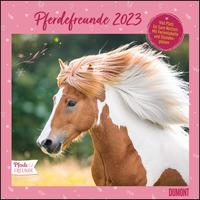 Pferdefreunde 2023 - Broschürenkalender - Kinder-Kalender - Format 30 x 30 cm