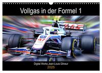 Vollgas in der Formel 1 (Wandkalender 2025 DIN A3 quer), CALVENDO Monatskalender