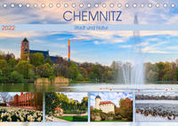 Chemnitz - Stadt und Natur (Tischkalender 2022 DIN A5 quer)