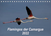 Flamingos der Camargue 2022 (Tischkalender 2022 DIN A5 quer)