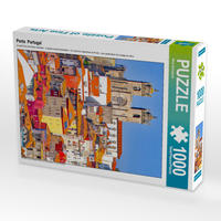 CALVENDO Puzzle Porto Portugal 1000 Teile Lege-Größe 480 x 640 cm Foto-Puzzle Bild von Nina Schwarze