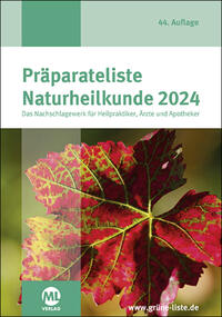 Präparateliste der Naturheilkunde 2024