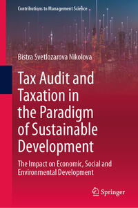 Tax Audit and Taxation in the Paradigm of Sustainable Development