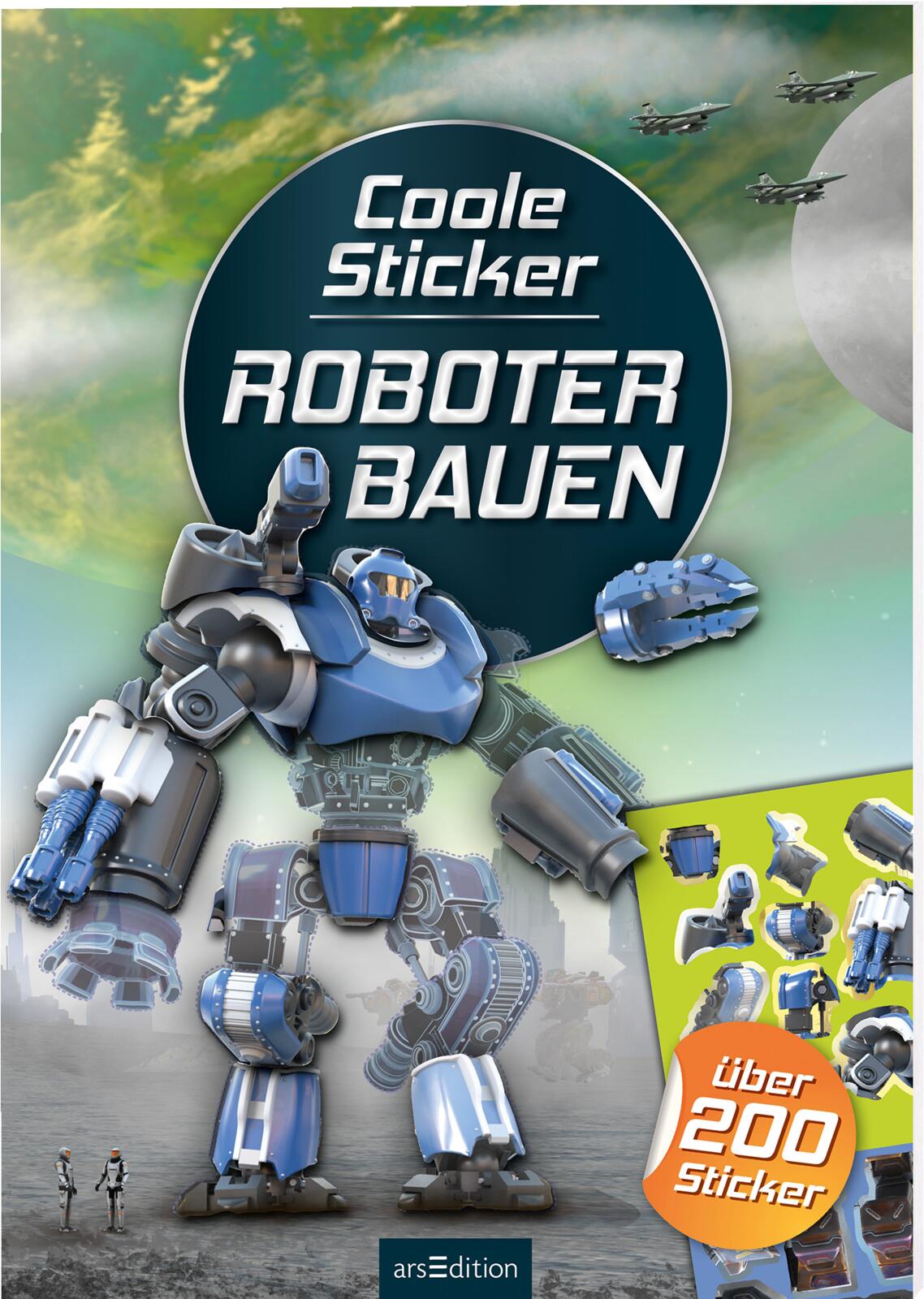 Coole Sticker – Roboter bauen