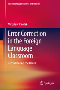 Error Correction in the Foreign Language Classroom