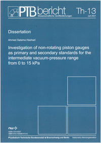 Investigation of non-roating piston gauges as primary and secondary standards for the intermediate vacuum-pressure range from 0 to 15 kPA