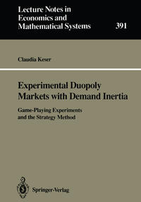 Experimental Duopoly Markets with Demand Inertia