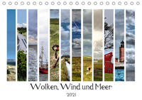 Wolken, Wind und Meer (Tischkalender 2021 DIN A5 quer)