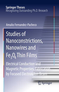 Studies of Nanoconstrictions, Nanowires and Fe3O4 Thin Films