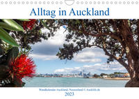 Wandkalender Auckland 2023 DIN A4 Quer (Wandkalender 2023 DIN A4 quer)