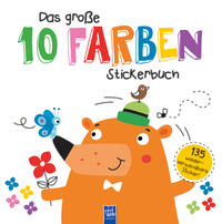 Das große 10 Farben Stickerbuch