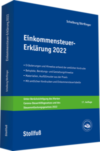 Einkommensteuer-Erklärung 2022