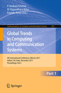 Global Trends in Computing and Communication Systems