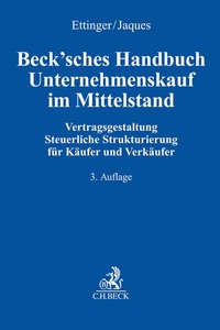 Beck'sches Handbuch Unternehmenskauf im Mittelstand