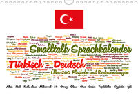 Smalltalk Sprachkalender Türkisch-Deutsch (Wandkalender 2021 DIN A4 quer)