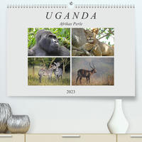 Afrikas Perle Uganda (Premium, hochwertiger DIN A2 Wandkalender 2023, Kunstdruck in Hochglanz)