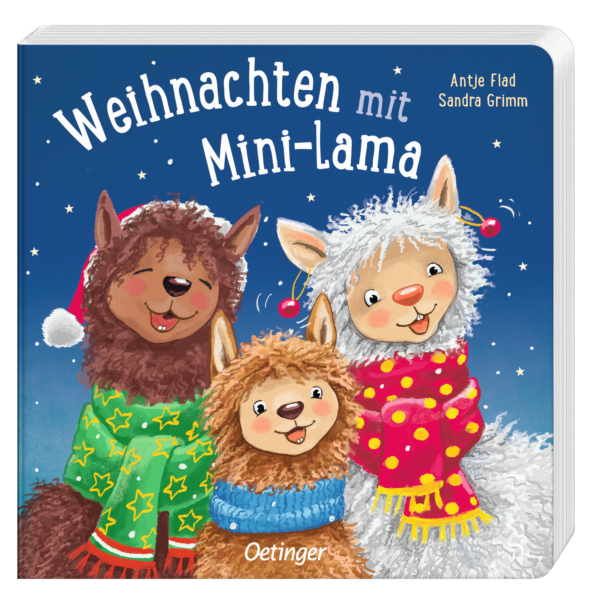 Weihnachten mit Mini-Lama