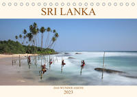 Sri Lanka Das Wunder Asiens (Tischkalender 2023 DIN A5 quer)