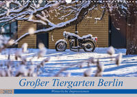 Großer Tiergarten Berlin - Winterliche Impressionen (Wandkalender 2022 DIN A3 quer)