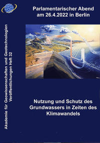 Nutzung und Schutz des Grundwassers in Zeiten des Klimawandels