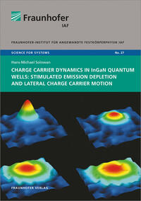 Charge carrier dynamics in InGaN quantum wells: Stimulated emission depletion and lateral charge carrier motion