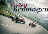 Vintage Rennwagen (Wandkalender 2020 DIN A4 quer)