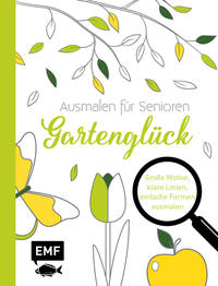 Ausmalen für Senioren – Gartenglück