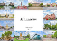 Mannheim Impressionen (Wandkalender 2022 DIN A2 quer)