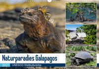 Naturparadies Galapagos - UNESCO Weltkulturerbe (Wandkalender 2021 DIN A3 quer)