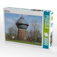 CALVENDO Puzzle Wasserturm 2000 Teile Lege-Größe 90 x 67 cm Foto-Puzzle Bild von Karin Sigwarth