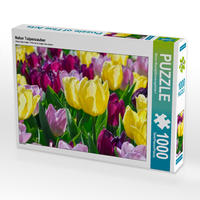 CALVENDO Puzzle Naher Tulpenzauber 1000 Teile Lege-Größe 64 x 48 cm Foto-Puzzle Bild von Marion Meyer@Stimmungsbilder1