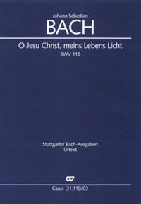 O Jesu Christ, meins Lebens Licht (Klavierauszug)