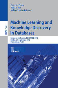 Machine Learning and Knowledge Discovery in Databases