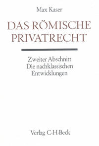 Das römische Privatrecht