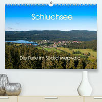 Schluchsee Naturpark Südschwarzwald (Premium, hochwertiger DIN A2 Wandkalender 2023, Kunstdruck in Hochglanz)